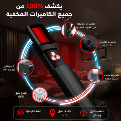 جهاز حماية الخصوصية — كاشف الكاميرات المخفية